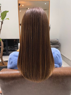 髪質改善ストレート
