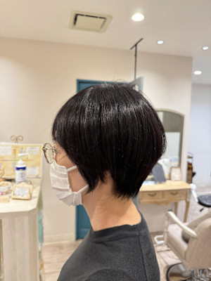 スッキリ丸みショート