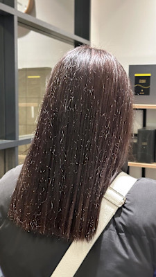 ブリーチあり柔らかブラウンカラー