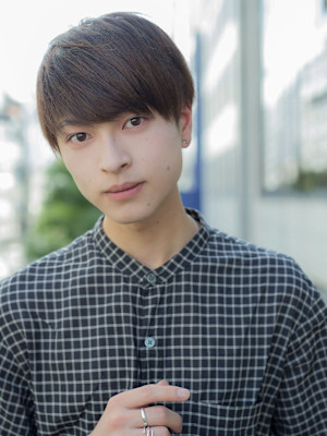 メンズカット　マッシュカット