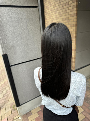ロング　髪質改善トリートメント　美還元トリートメント