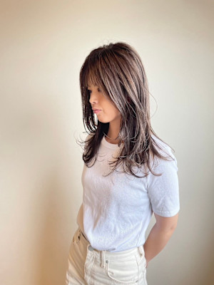 人気なレイヤーカット