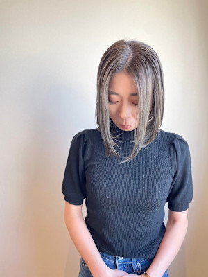 透け感抜群なシークレットハイライト