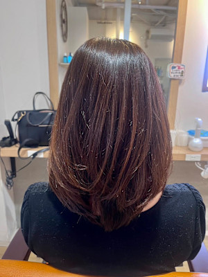 hair and spa palm 東大宮店×ミディアム