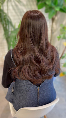 miu&清水大誠　韓国風　巻き髪