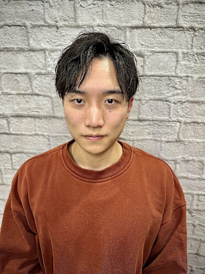 大人スパイラルパーマ【理容室/メンズパーマ】