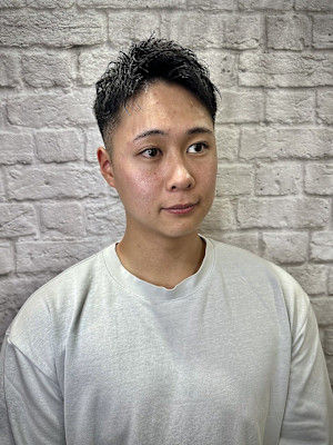 フェード/ショートアップバング【理容室】