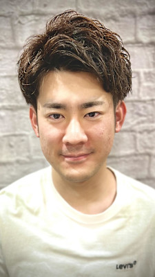 清潔感にこだわった大人アップバング！【理容室】