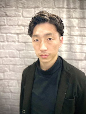 時短セットオシャレパーマ【床屋】