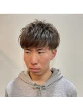 束感ショートマッシュ【理容室】【ビジネススタイル】