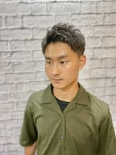 2ブロ刈り上げショート【床屋/メンズサロン】