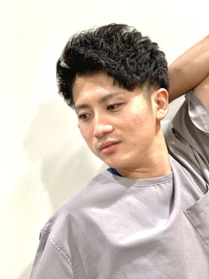 osareツーブロック【アップバング】