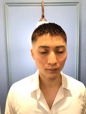 極短ショート　フェード　バーバースタイル　【理容室】