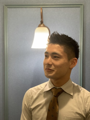 ビジネスマンにも遊び心を、仙道ショート【理容室】