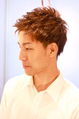 束感 アップバング