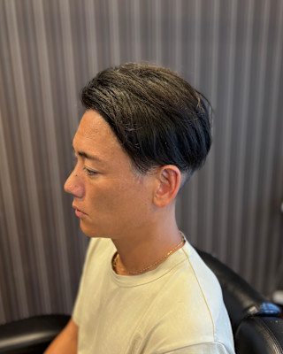 大人男子おススメ！！七三ツーブロックスタイル