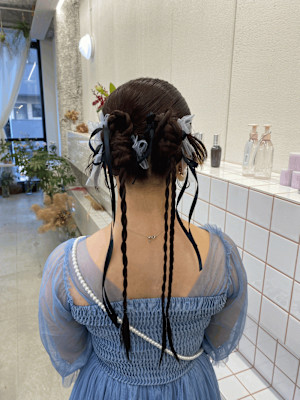 《花屋併設》タイトアレンジ