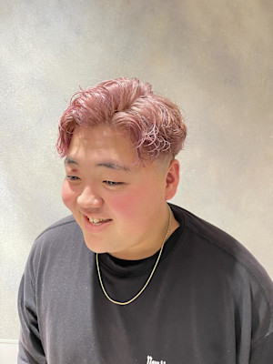 くすみピンクカラー/学割/ミルクティーベージュ/ピンクカラー