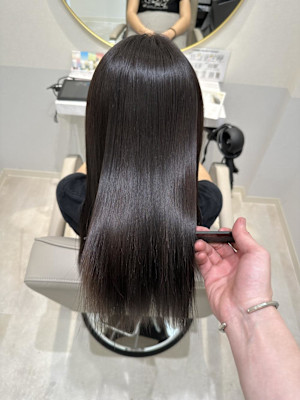 枚方髪質改善カラー○山地