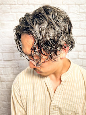 スパイラルパーマ