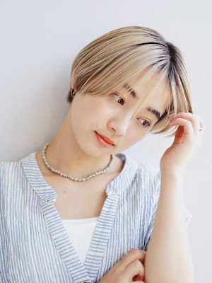 ショート/ハイトーン/ダブルカラー