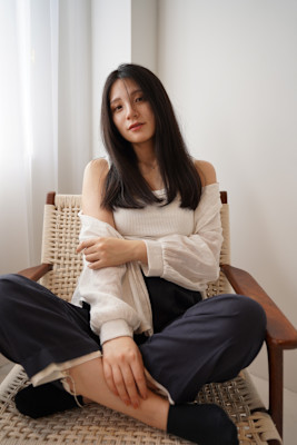 髪質改善カラー×暗髪