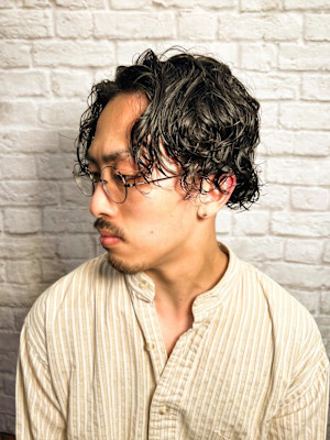 スパイラルパーマ