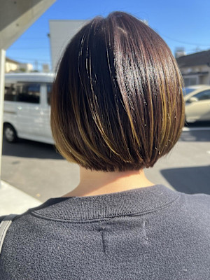 【sourire南大分】ハイライト×ボブ