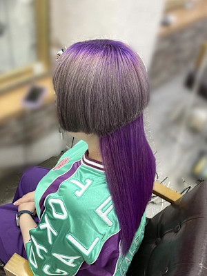 特殊デザインカットカラー◎