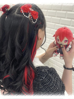 可愛すぎる！編み込みハーフツイン♪_ゆう