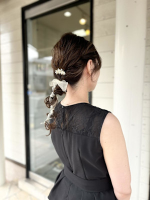ヘアセット/20代30代/姪浜