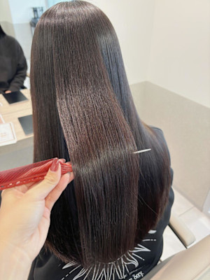  うる艶ストレート♪ TOKIOdeSINKA縮毛矯正♪ 