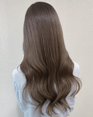 ヘーゼルベージュ秋色くすみベージュマロンブラウン