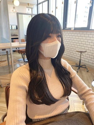 くびれ内巻き／髪質改善トリートメント