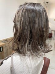 グレージュハイライト