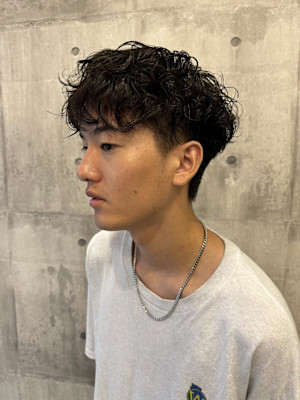 メンズパーマスタイル