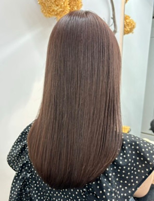 ミディアム//レイヤーカット/艶カラー/水素ケア【藤原】