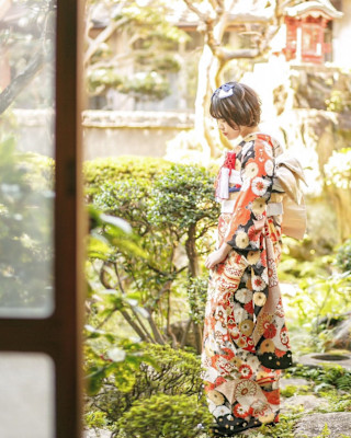 美粧花紋 bisoukamon×ミディアム