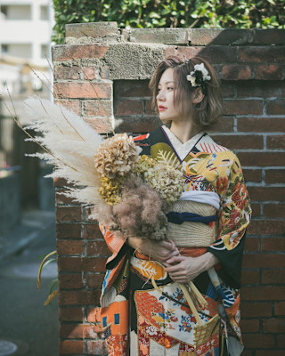 美粧花紋 bisoukamon×ミディアム