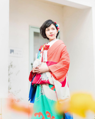 美粧花紋 bisoukamon×ミディアム