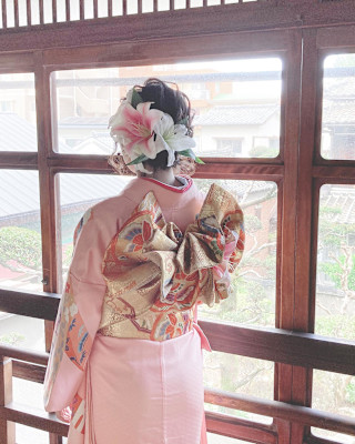 美粧花紋 bisoukamon×ロング