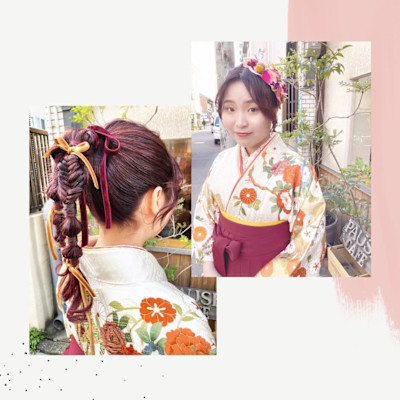 美粧花紋 bisoukamon×ロング