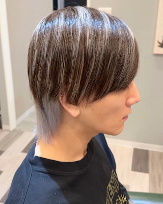 韓国マッシュウルフ×デザインカラー