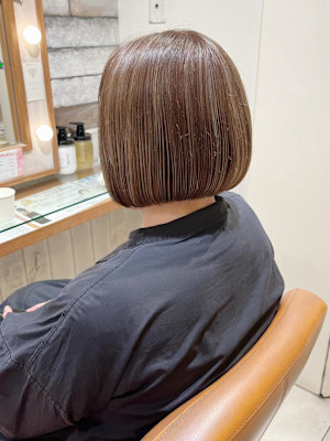 【Ｎｅｏｌｉｖｅｋｕｔａ町田店】切りっぱなしボブ