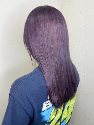 【Reir_下北沢】*ラベンダーベージュ＋ロング*