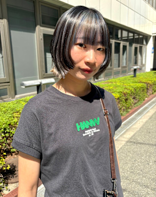 【KARIN】ボブウルフ×インナーカラー☆