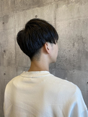 ツーブロック×マッシュ