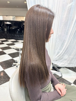 美髪でツヤ感が他店とは違います。