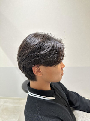 メンズ曲がる縮毛矯正