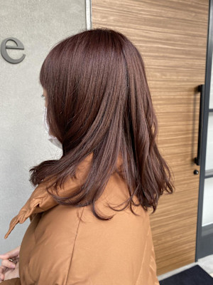 ピンクブラウン